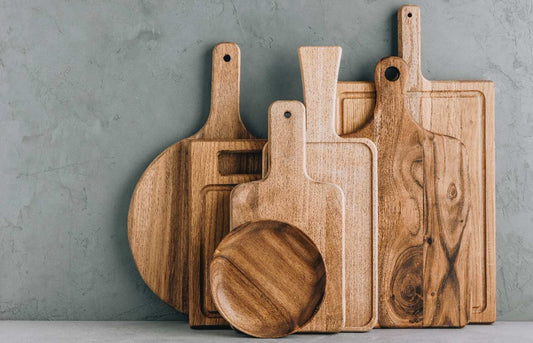 cutting boards.